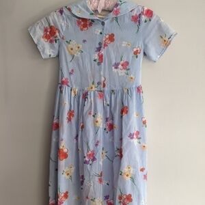 𝅺VINTAGE Laura Ashley Mother & Child Floral Dress Size 9